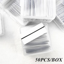 속눈썹 패드 접착제 50 개상자 재사용 가능한 없는 래쉬 접착 테이프 셀프 스티커 저자, 50개