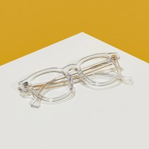 리에티 EDDY col.2 아넬형 뿔테 4사이즈 블루라이트 차단 안경 남녀공용 투명