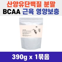 중년 노년 노인 근육 영양 보충제 BCAA NTL 산양유 단백질 390g 분말 가루 먹는 법
