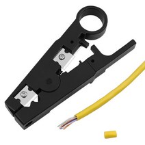 다기능 전기 스트리핑 나이프 펜치 도구 동축 케이블 와이어 펜치 커터 스트리퍼 UTP/STP RG59 RG6 RG7 RG, 04 Black