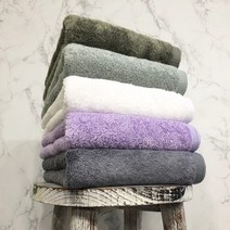 송월타월 뉴컬러 뱀부190g x5장, 5개, 연청록