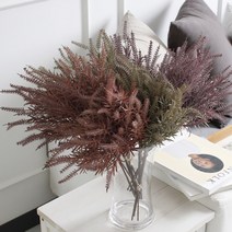 cocooning 홈카페 가을 꽃부자재 인테리어 나무가지 조화 3color, 퍼플