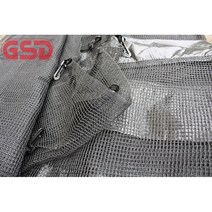 GSD Trampoline Safety Net Grid Replacement 6/8/10/12/13/14/15/16ft 용 PE trampoline 안전망, [07] 14ft 8rod