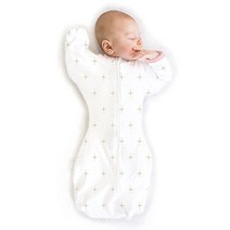 SwaddleDesigns 아기용 트랜지셔널 스와들 색 벨라 핑크 M 3-6개월 14-21파운드