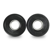 저중량 일반중량원판 1.25kgX2 역기원판 역기플레이트 고무원판 원판세트 저중량원판, 단일속성