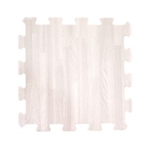 베베앙 가성비퍼즐매트 심플스 어린이안전매트 30x30x1cm, 오크화이트(6장)