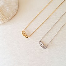 심플한 여자 샹달 명품 925실버 레이어드 목걸이 펜던트 선물 3178911EA