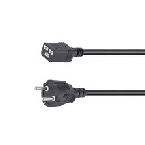 UPS 및 서버용 사각잭 파워 코드 250V 16A IEC-G16B-1.5 (IEC-G16B-1.5)