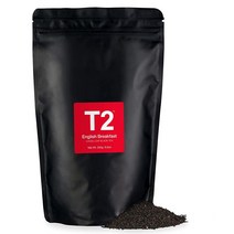 T2 Tea 잉글리시 브렉퍼스트 블랙티 릴리즈 리필 백 8.8온스