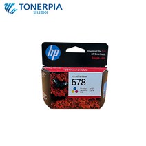 토너피아 HP 정품잉크 HP678 CZ107AA CZ108AA 색상선택, 1개, 02_HP 정품잉크 컬러 CZ108AA