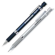 스테들러 그래파이트 925 필기용 제도용 샤프, 25(실버)1.3mm