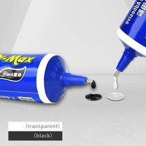 실리콘 실란트 MECHANIC-50ml X-Max PP 구조용 접착제 투명/검정색 휴대폰 중간 프레임 뒷면 커버 스텐트, 01 Black