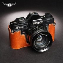 카메라 케이스 가죽 파우치 미놀타 X-700 X570 X300 X370 가죽케이스 필름기 소가죽, 01 X700은 X570과 공용