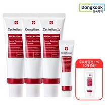 동국제약 마데카크림 시즌4 50ml 3개 + 15ml 1개 무료샘플 1ml 10개 _P331663793, 단품