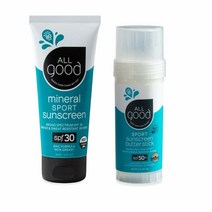 All Good Sport Mineral 올굿 버터스틱 SPF50+선크림 SPF30 2팩