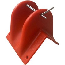 로프끈 보호대 프로텍터 마찰감소 장비 안전 절단방지, 레드 로프 프로텍터