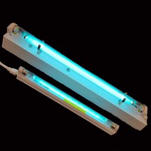 산쿄 살균램프 + 등기구 + 전원선 세트 UV-C 자외선 살균등 물 공기 곰팡이제거 살균기 햇빛효과, 1세트, 15W