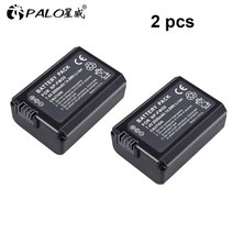 카메라 베터리 호환 2000mah np-fw50 np fw50 + lcd 충전기 소니 a6000 nex-7 nex 5n f3 nex-3d nex-3dw nex-3k 7r 배터리, 2개