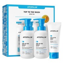 아토팜 탑투토 워시 300ml x 2p + 100ml 세트, 2세트