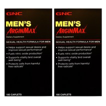 GNC 미국 지앤씨 2병 ArginMax 180 Caplets 남성용 아르긴맥스 180정