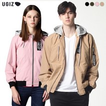 [UGIZ] 모어 네버 후드 블루종 (남녀공용)