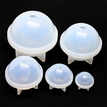 레진아트/실리콘몰드/문진아트/UFO우주선 원형구몰드, _9390_60mm