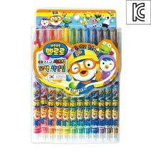 기타 12색 뽀로로 샤프식 색연필/미술용품 어린이용 색연필, 기본상품