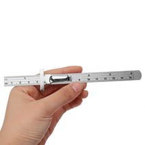 측정 공구 0-150mm 6 "미터법 제국 디지털 깊이 버니어 캘리퍼스 마이크로 미터 스테인레스 스틸 전기 디지털 깊이 게이지, 한개옵션0