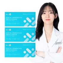 블러드원 덴탈쿠아 구강유산균 입냄새 제거 특허 유산균 자일리톨 민트맛, 3개, 30정