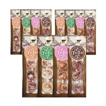 와와펫 참좋은간식 꼬치꼬치 4가지맛 20p 1박스 혼합맛 오리&북어 소&북어 치킨&북어 연어&북어 강아지간식, 4가지맛혼합
