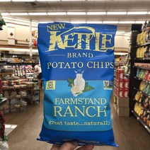 [미국직배송]케틀 브랜드 팜스탠드 랜치 포테이토칩 1개x241g Kettle Brand Farmstand Ranch Potato Chips