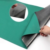 Nisorpa 정전 매트 엔지니어 정전 작업 매트 탁상 도전 매트 정전기 방지 매트 길이 300cm x 폭 60cm 두께 2mm 도전 매트 도전성 컬러 매트 작업 매트 대형 ESD 접지 매트 PC 수리용에도 적용