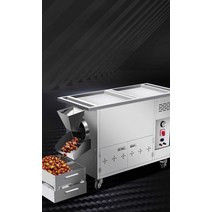 커피 볶는 기계 카페 상업용 볶음기 전문가 땅콩 견과, 가스모델(12V/220V )이동 스톨 설치