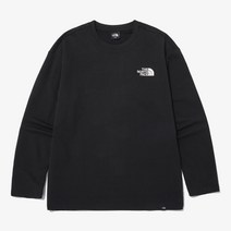 코튼 루즈핏 롱슬리브 라운드티 NT7TN90A_BLK