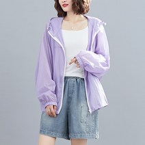 더블샵 큰언니 빅사이즈 바람막이 윈드자켓 자외선막이 점퍼