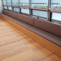 용인 붙박이 소파 추천 완제품 파는곳 업소용-민자형, 밝은 프레임, DS 108(화이트)