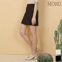 미쏘 심플 린넨 미니 스커트 MIWWH9605A