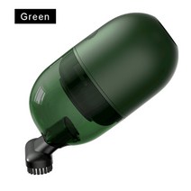 기발한 수입 보세 자동차 액세서리 baseus 무선 미니 진공 청소기 1000pa small handheld car interior desktop 먼지 청소 도구 휴대용 진공, 협력사, 짙은 녹색