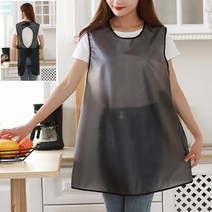 식당 공방 작업실 메쉬 방수 주방 미용실 조리복 앞치마 80cm, 기본 80cm