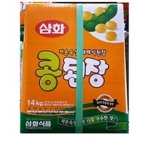 [더착한푸드]콩된장(삼화 14K) 식자재마트 대용량 업소용 된장 콩된장 말통