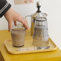 안깨지는 카페 물컵 플라스틱컵 PC컵, 일자형, 4P 세트