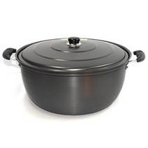 삼우 킹스타 경질국솥 업소용 대형냄비 곰솥 (24~42cm), 42cm