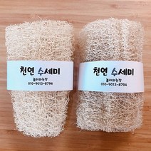 국산 천연수세미(2EA)/설거지용 수세미/욕실청소/친환경, 비품(모양이 안이쁘거나 조금 작은 것)