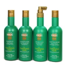 하야시 히노키 샴푸 컨디셔너 플러스 티커로션 각 300ml 4종세트, 1세트