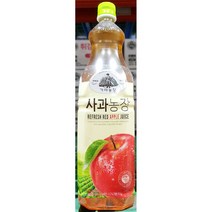 사과 농장 주스 가야 1.5L 과즙 음료 업소 식당용 3645281EA, 1, 1, 본상품선택