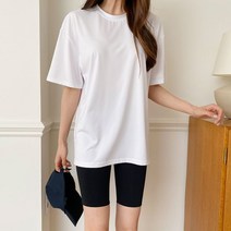 리엘라 세롬프 쿨 박시 트임 반팔 티셔츠