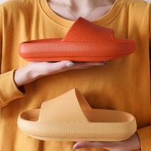 [홀리버니] 층간소음방지 홈슬리퍼 여름 쿠션 거실화 거실 실내화 실내 슬리퍼, 베이지