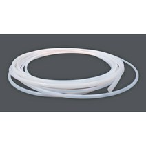 국산/테프론튜브 PTFE0406/10m 1ea/불투명/내경 4mmx외경 6mm/내열성과 내한성 우수