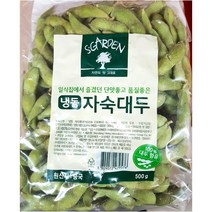업소용 식자재 재료 세미원 냉동 자숙 콩 500g X4, 1
