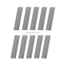 자동 10 개/몫 피스톤 압축기 밸브 플레이트 11*57mm 파편 가스켓 공기 예비 종이 P31D, 01 10x46mm